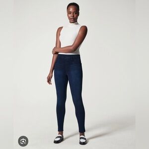 Spanx Jean-ish ankle legging size large